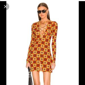 WeWoreWhat Lace Up Mini